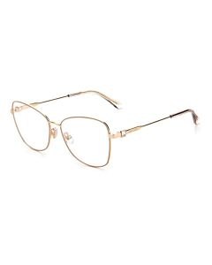 Jimmy Choo 56 mm Copper Gold Eyeglass Frames