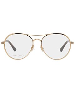 Jimmy Choo 56 mm Gold Grey Eyeglass Frames