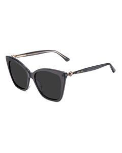 Jimmy Choo 56 mm Pearled Grey Sunglasses