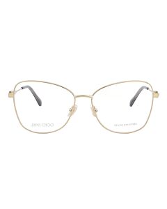 Jimmy Choo 56 mm Rose Gold Eyeglass Frames
