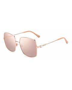 Jimmy Choo 58 mm Gold Copper Sunglasses