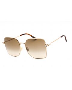 Jimmy Choo 58 mm Gold Sunglasses