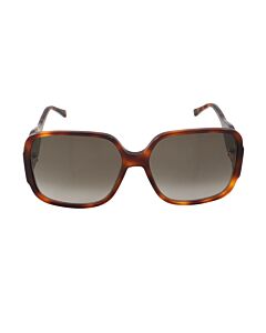 Jimmy Choo 59 mm Dark Havana Sunglasses