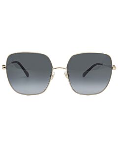 Jimmy Choo 60 mm Gold Sunglasses