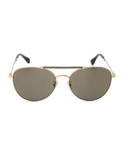 Jimmy Choo 61 mm Gold/Glitter Grey Sunglasses