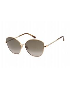 Jimmy Choo 63 mm Gold Sunglasses