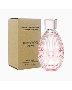 Jimmy Choo Ladies Jimmy Choo L'Eau EDT Spray 3.0 oz (Tester) Fragrances 3386460073899