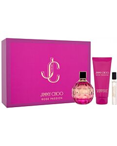 Jimmy Choo Ladies Rose Passion Gift Set Fragrances 3386460146234