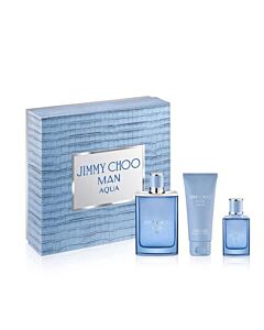 Jimmy Choo Men's Man Aqua Gift Set Fragrances 3386460138390