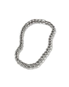 John Hardy Asli Classic 10.5mm Silver Link Chain Necklace - NB900770X18