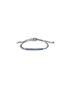 John Hardy Classic Chain Blue Sapphire Sterling Silver Bracelet - Bbs901194bspxm-L