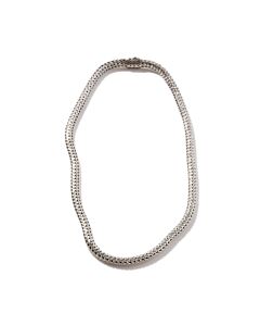 John Hardy Classic Chain Oval Sterling Silver Necklace - Nb904cx20