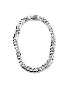 John Hardy Classic Chain Silver 14mm Curb Chain Necklace 22" - NB900803X22