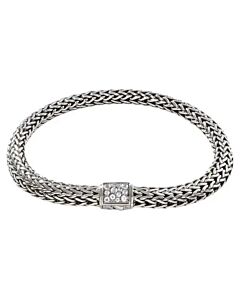 John Hardy Classic Chain Sterling Silver Bracelet - Bbs90422rvbls2rm