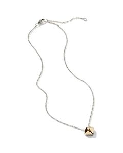 John Hardy Classic Chain Two Tone Hammered Pendant Necklace - Nz90639x16-18