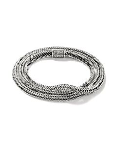 John Hardy Kami Chain 4.55Mm Sterling Silver Triple Wrap Bracelet - Bu900824xum