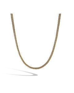 John Hardy Reversible Icon Necklace, Gold, Silver, 5MM - NZ96RVX18