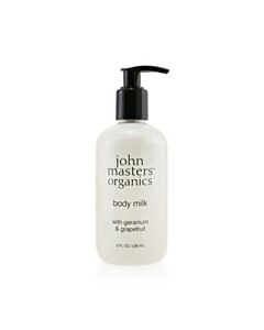 John Masters Organics Body Milk With Geranium & Grapefruit 8 oz Bath & Body 669558002050