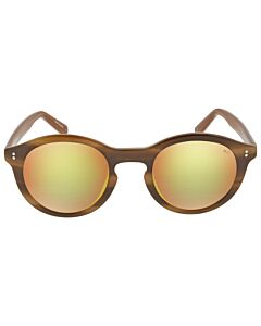 John Varvatos 47 mm Olive Horn Sunglasses