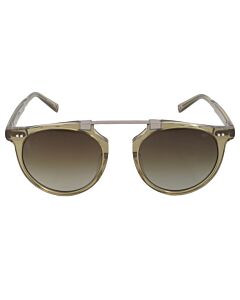 John Varvatos 52 mm Olive Crystal Sunglasses