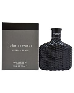 John Varvatos Artisan Black by John Varvatos for Men - 2.5 oz EDT Spray