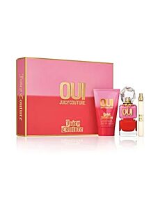 Juicy Couture Ladies Oui 3pc Gift Set Fragrances 719346240260