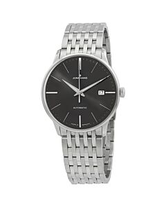 Men's Meister Classic Stainless Steel Dark Grey Dial Watch