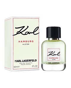 Karl Lagerfeld Men's Hamburg Alster EDT 2.0 oz Fragrances 3386460124492