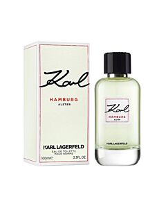 Karl Lagerfeld Men's Hamburg Alster EDT Spray 3.4 oz Fragrances 3386460124485