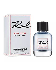 Karl Lagerfeld Men's New York Mercer Street EDT Spray 2.0 oz Fragrances 3386460115599