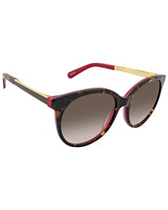 Kate Spade 53 mm Havana Pink Sunglasses
