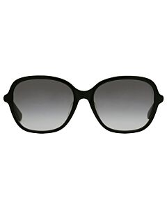 Kate Spade 56 mm Black Sunglasses