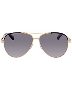Kate Spade 59 mm Gold Black Sunglasses