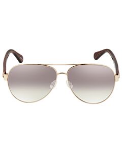 Kate Spade 59 mm Gold Pink Sunglasses