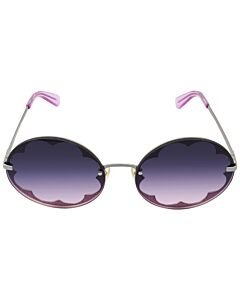 Kate Spade 59 mm Lilac;Silver Sunglasses