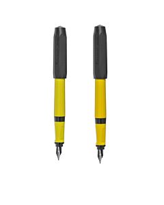 Kaweco Perkeo Indian Summer Fountain Pen 2 pack Bundle in Yellow/Black