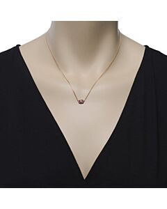 Kendra Scott Nellie 14K Rose Gold and Ruby Pendant Necklace 9608800415