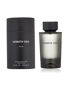 Kenneth Cole Men's For Him EDT Spray 3.4 oz Fragrances 608940573853