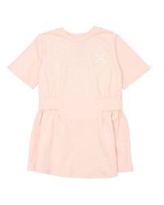 Kenzo Girls Pink Cotton Sport Logo Dress