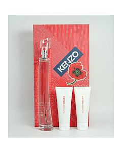 Kenzo Ladies Flower By Kenzo Gift Set Fragrances 3274872454590