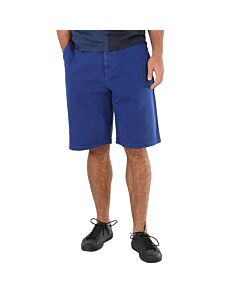 Kenzo Men's Electric Blue Bermuda Cotton Shorts