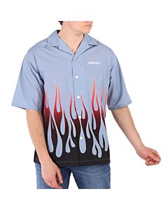 Kenzo Men's Flame Print Vacation Shirt