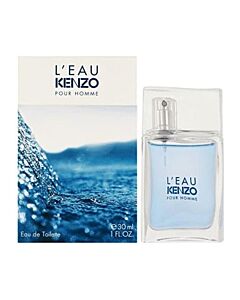 Kenzo Men's L'eau Pour Homme EDT 1.0 oz Fragrances 3274872333963