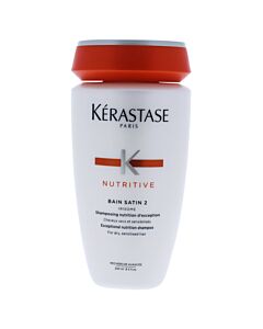 Kerastase Unisex Nutritive Bain Satin 2 Liquid 8.5 oz Shampoo Bath & Body 3474636382682