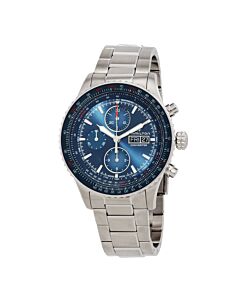Khaki Aviation Chronograph Stainless Steel Blue Dial Watch