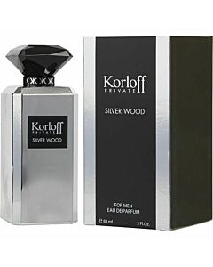 Korloff Men's Silver Wood EDP Spray 3,0 oz Fragrances 3760251870070