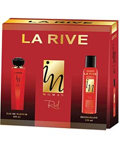 La Rive Ladies In Woman Red Gift Set Fragrances 5901832067801