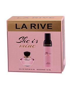 La Rive Ladies She Is Mine Gift Set Fragrances 5901832065630