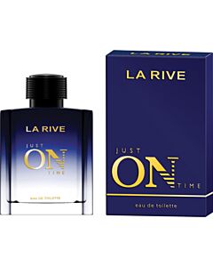 La Rive Men's Just On Time EDT Spray 3 oz Fragrances 5901832066842
