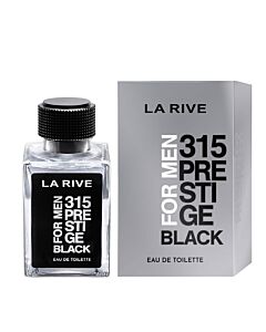 La Rive Men's Prestige Black 315 EDT Spray 3.4 oz Fragrances 5903719642392